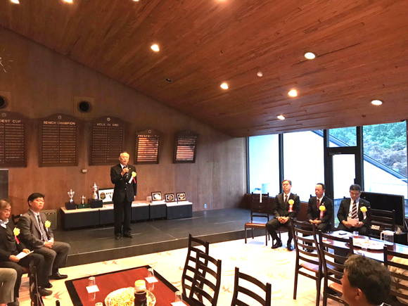 栃木県オープンゴルフ大会 大会の様子